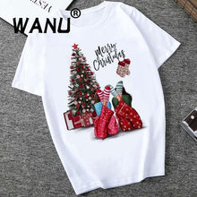 Load image into Gallery viewer, 2019 Women Tops Red Mouth Lip Love Print T Shirts Base O-Neck Short Sleeve Women Tshirt All-match White Tee Funny girls Shirt
